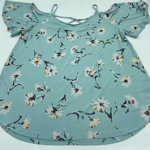 2 womens shirts and a half cardigan? Size XL